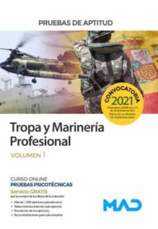 Pruebas de aptitud para el acceso a tropa y marinerÍa profesional : volumen 1