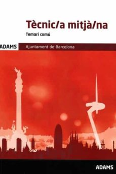 Temari tecnic-a mitjan-a. ajuntament de barcelona (edición en catalán)