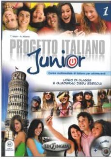 Progetto italiano junior 1 -libro + cd + dvd (edición en italiano)