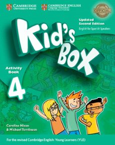 Kid s box ess 4 2ed updated wb/cd rom/hm booklet (edición en inglés)