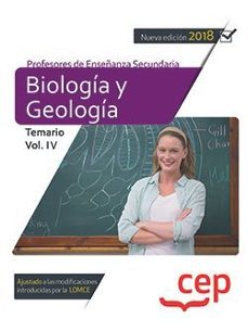 Oposiciones educaciÓn profesores secundaria. biologÍa y geologÍa