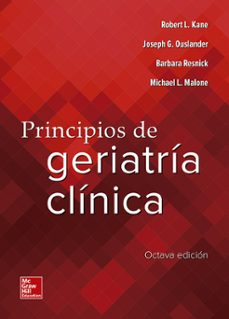 Principios de geriatrÍa clÍnica 8ª ediciÓn