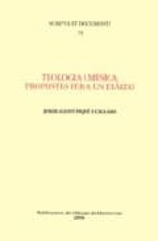 Teologia i musica: propostes per a un dialeg (edición en catalán)