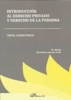 Introduccion al derecho privado y derecho de la persona (3ª ed. 2 019)