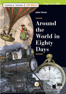 Around the world in eighty days con cd serie like skills reading and training (edición en inglés)