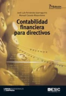Contabilidad financiera para directivos (7ª ed.)